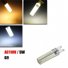 Stmievateľný G9 5w 72 Smd 2835 370lm Led Keramika Kryt Žiarovka Na Kukuricu Ac 110v