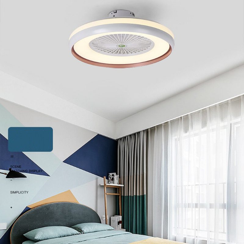 Stropný Ventilátor S Osvetlením Led Svetlo Plynulé Stmievanie Nastaviteľná Rýchlosť Vetra Diaľkové Ovládanie Bez Batérie Moderné Led Stropné Pre Spálňu Obývacia Izba Jedáleň