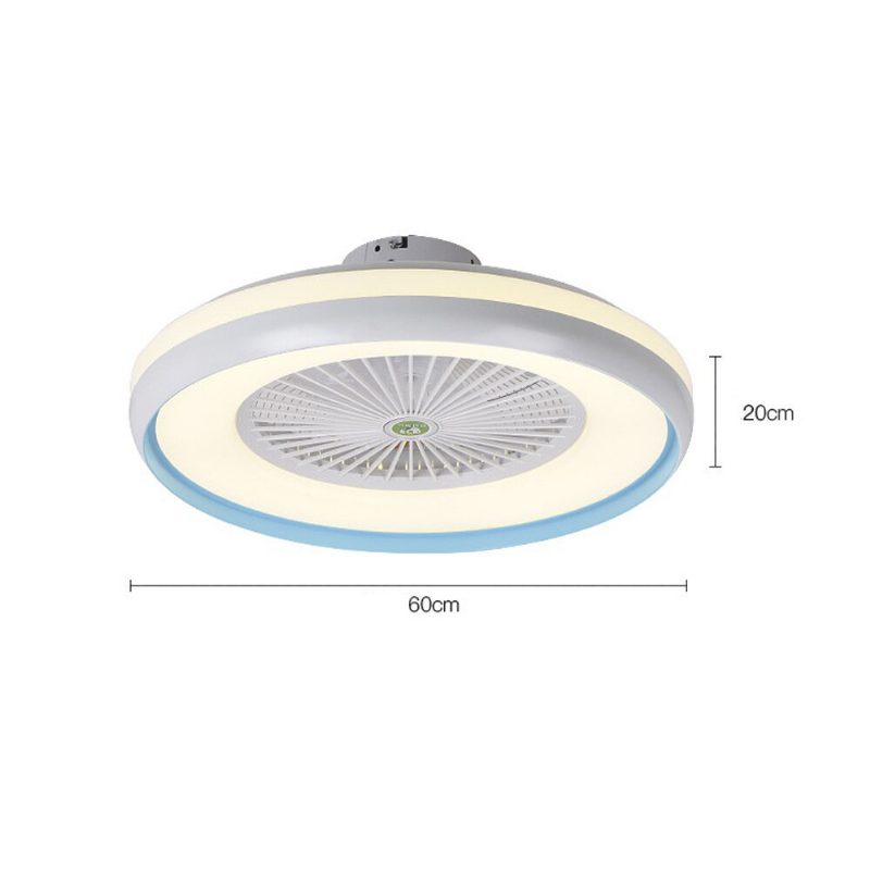 Stropný Ventilátor S Osvetlením Led Svetlo Plynulé Stmievanie Nastaviteľná Rýchlosť Vetra Diaľkové Ovládanie Bez Batérie Moderné Led Stropné Pre Spálňu Obývacia Izba Jedáleň