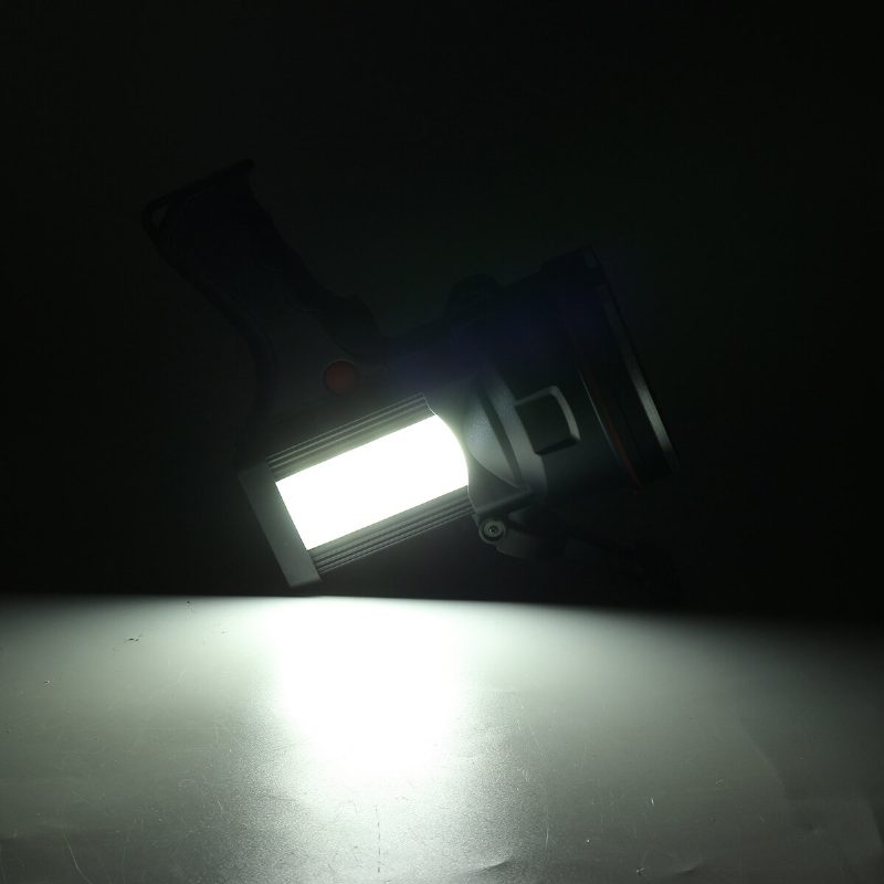 Super Jasná Led Baterka Usb Nabíjateľná 2 Režimy Reflektor Pracovné Svetlo Svetlomet Rybárstvo Lov