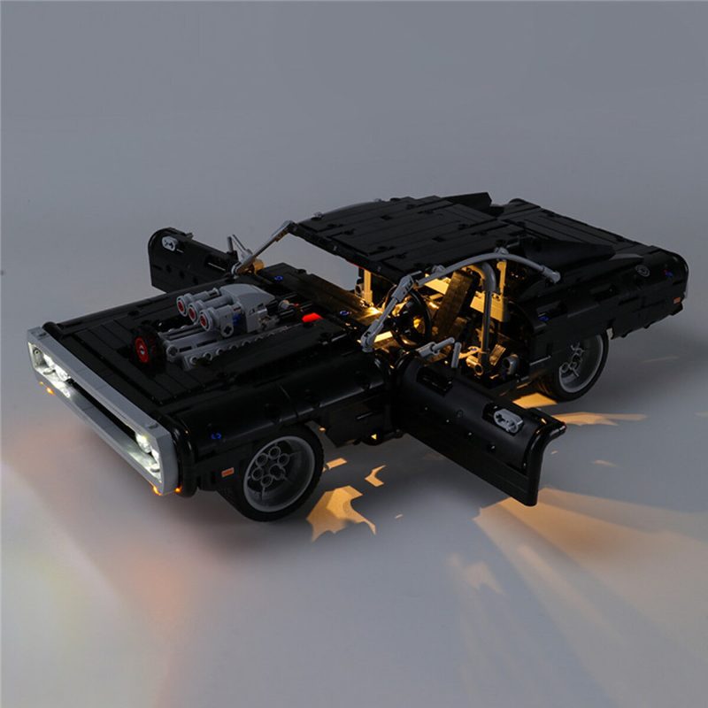 Súprava Led Osvetlenia Len Pre Lego 42111 Pre Hračku Doms Dodge Charger Car Bricks