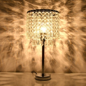 Výška 43 cm Moderné Krištáľové Nočné Svetlo Izba Stôl Lampa Spálňa Hotelová Reštaurácia Vnútorné