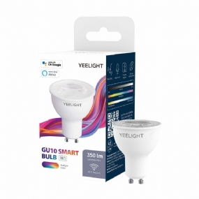 Yeelight Yldp004-a Gu10 Farebná Inteligentná Led Žiarovka W1 Synchronizácia Hier A Hudby App Hlasové Ovládanie Práca App Google Assistant Alexa