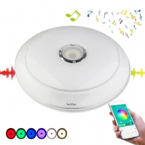 Youoklight 36w Rgb Stmievateľný Bluetooth Reproduktor Hudobné Led Stropné Svietidlo Ovládacia Lampa App Ac220v