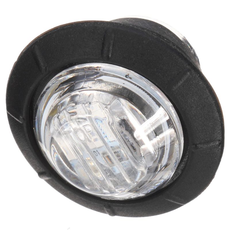 10ks Mini 12/24v Zelené Okrúhle Led Tlačidlo Bočné Obrysové Svetlá Lampy Príves