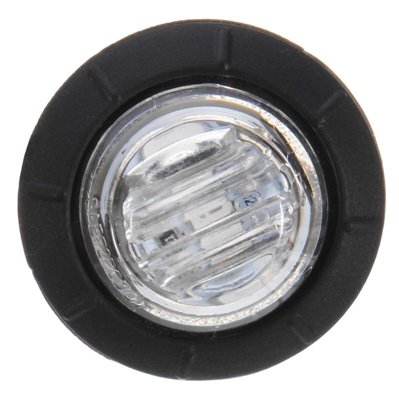 10ks Mini 12/24v Zelené Okrúhle Led Tlačidlo Bočné Obrysové Svetlá Lampy Príves