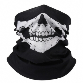 10ks Skull Face Mask Čiapka Multi Purpose Head Wear Hat Scalf