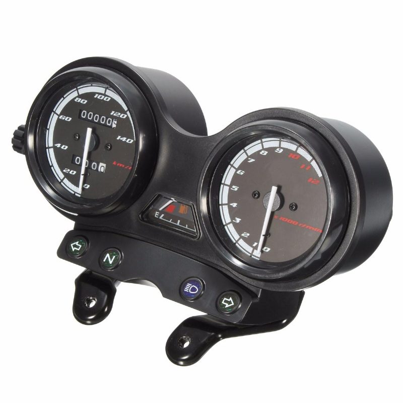 12 000 Ot./min. Motocyklový Lcd Tachometer Pre Počítadlo Kilometrov Pre Yamaha Ybr 125