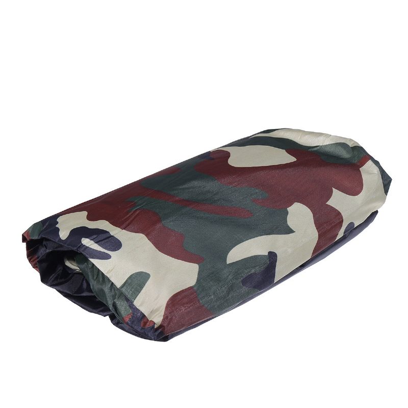 190t Camouflage Motocykel Vodotesný Kryt Čierny Univerzálny Bicykel Outdoor Scooter Cruiser Sunproof Protective