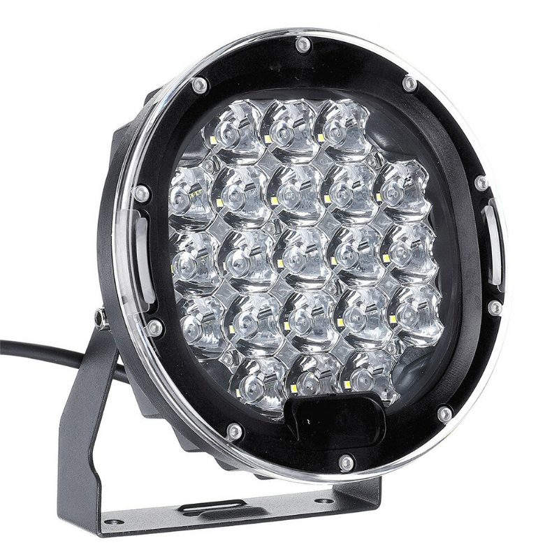 1ks Led 9-32v Dc Ip68 6000k 105w 6000lm Svetlomety Pre Motocykel Auto Atv Jeep