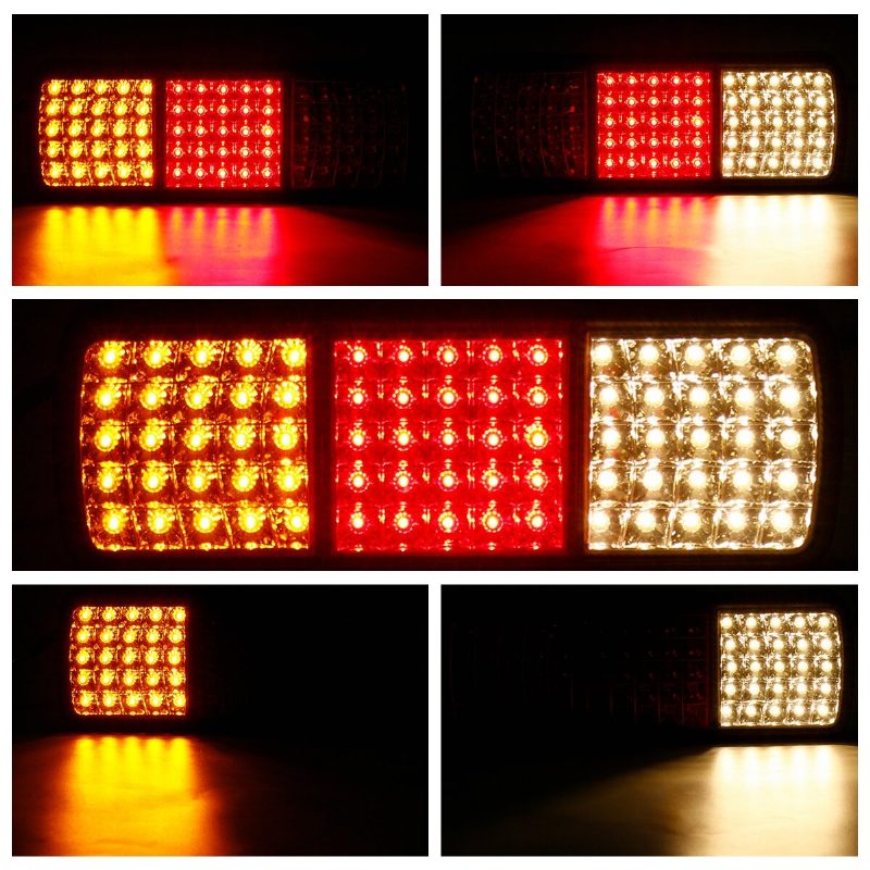 1pc 12v 75 Led Koncové Svetlo Brzdová Kontrolka Spätného Smeru Pre Nákladný Príves