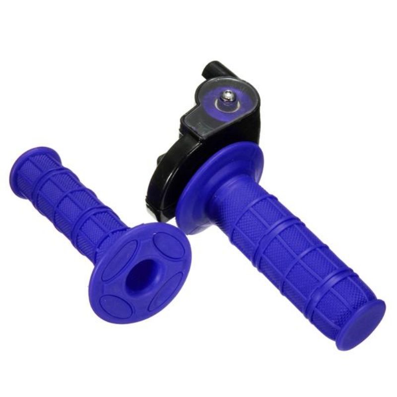 22 mm Otočná Rukoväť Plynu S Káblom Quick Action Pre 140 cm3 150 cm3 Pit Dirt Bike Blue