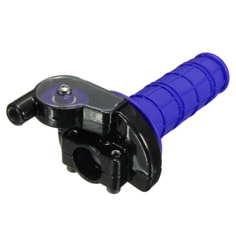 22 mm Otočná Rukoväť Plynu S Káblom Quick Action Pre 140 cm3 150 cm3 Pit Dirt Bike Blue