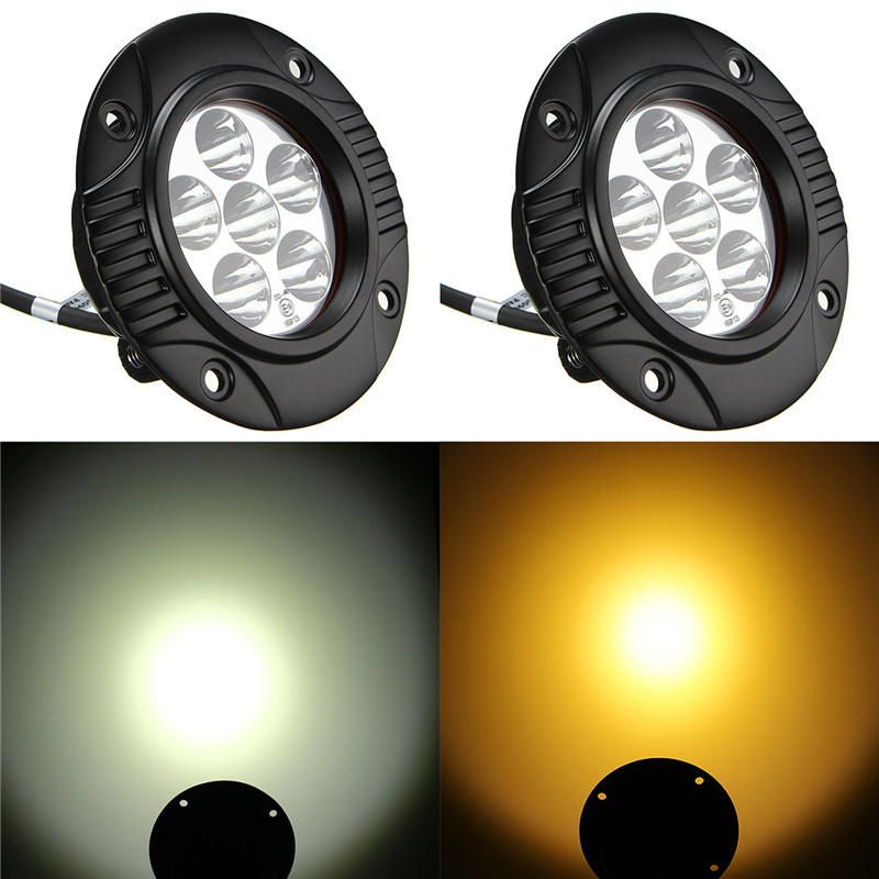 3.5-palcové 18w 6smd Pracovné Svetlo Led Terénne Jazdné Bodové Hmlové