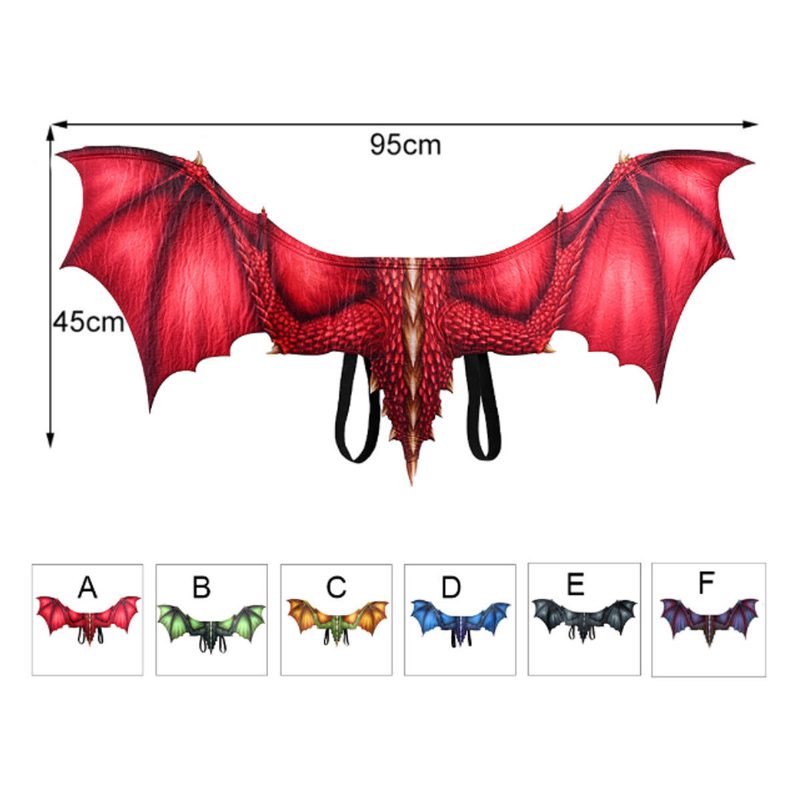 3d Halloween Cosplay Wings Dragon Wing Kostýmové Oblečenie Mardi Gras