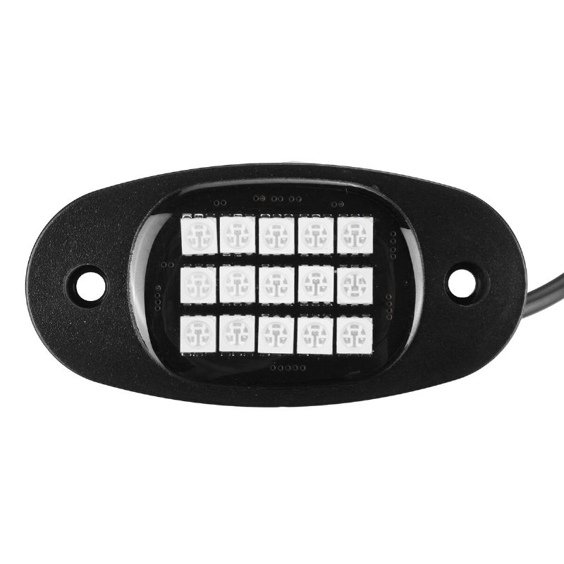 6-v-1 Rgb Led Rock Light Fender Underbody Atmosphere Lamp Remote Bluetooth App