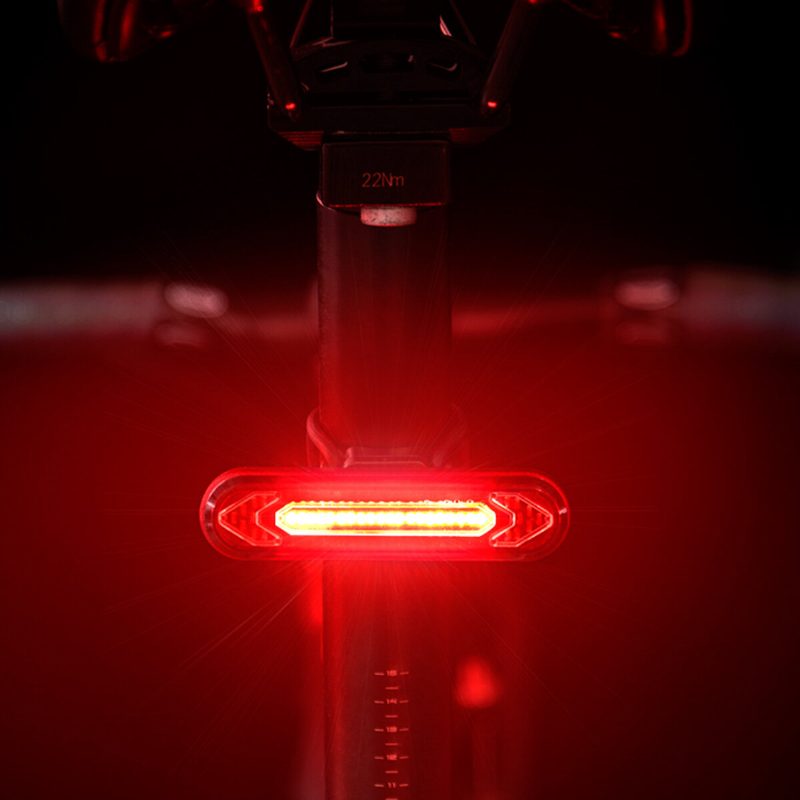Bezdrôtové Usb Nabíjateľné Diaľkové Ovládanie Smerové Svetlo Zadného Svetla Na Bicykel 50 Lúmenov