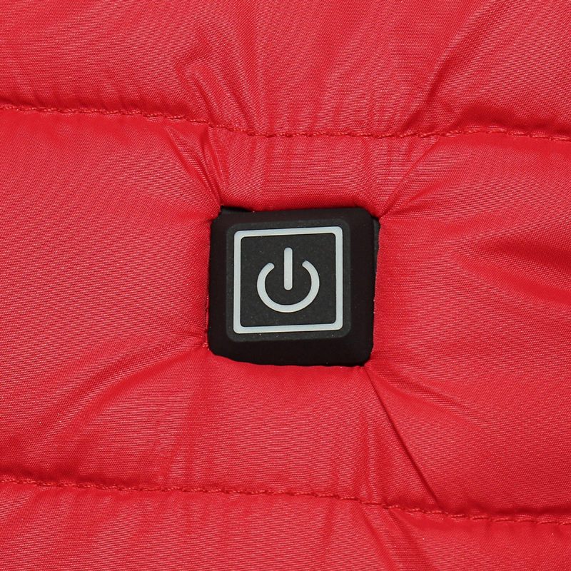 Červená Unisex Usb Vyhrievacia Vesta Smart Winter Body Warmer Outdoor Racing Jacket Heater Christmas Gift