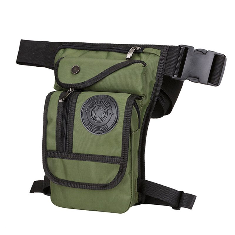 Nepremokavá Nylonová Taška Na Motocykle Drop Leg Men Tactical Outdoor Waist Fanny Pack