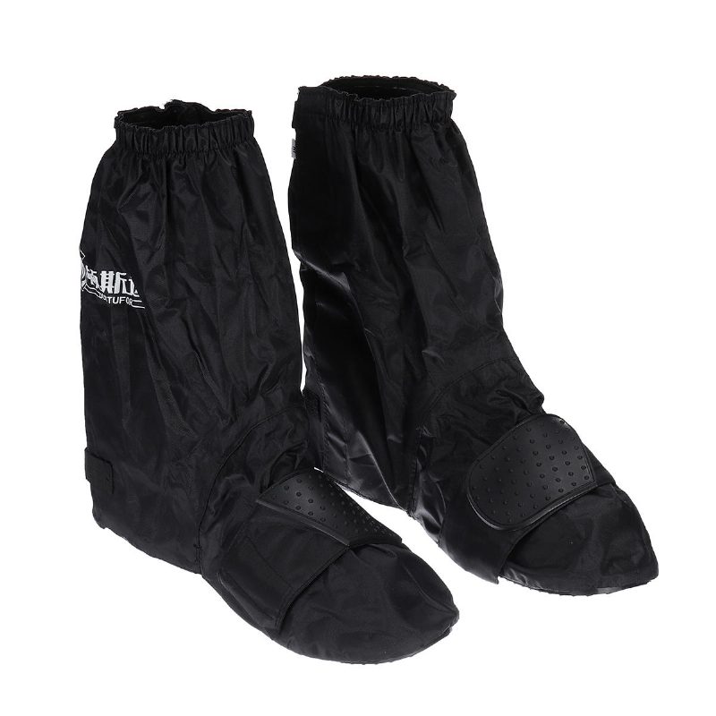 Nepremokavé Návleky Na Topánky Chránič Proti Dažďu Protišmykové Na Opakované Použitie Unisex Oxford Cloth Black