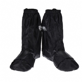 Nepremokavé Návleky Na Topánky Chránič Proti Dažďu Protišmykové Na Opakované Použitie Unisex Oxford Cloth Black