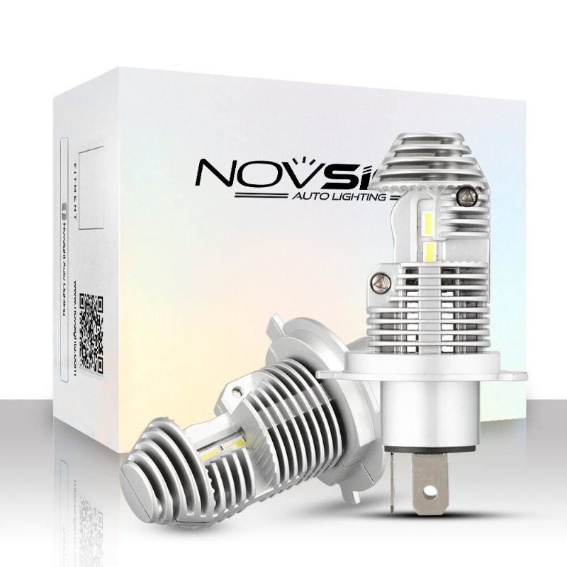 Novsight N36 2pcs H4 12v 40w 8000lm 6000k Led Svetlomet Motocykel Lampa Autožiarovky Hi Lo Lamp Hmlové Svetlo