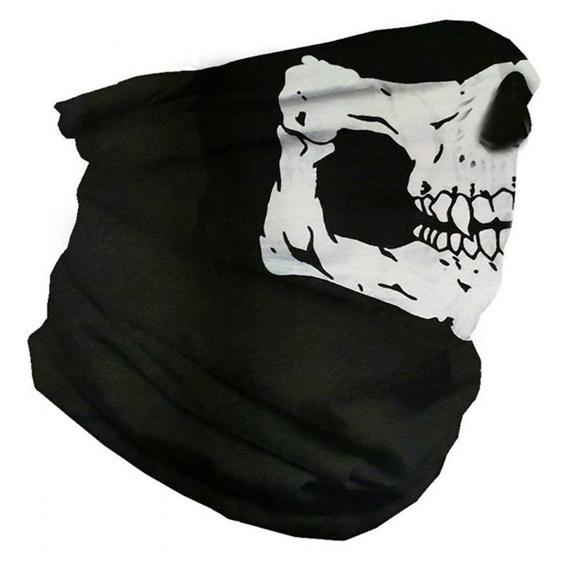 Skull Multi Use Head Wear Klobúk Šál Tvárová Maska Motocyklová Čiapka