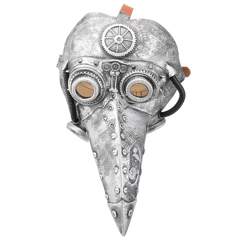 Steampunk Plague Doctor Mask Cosplay Bird Beak Retr Gothic Masks Halloween Rekvizity