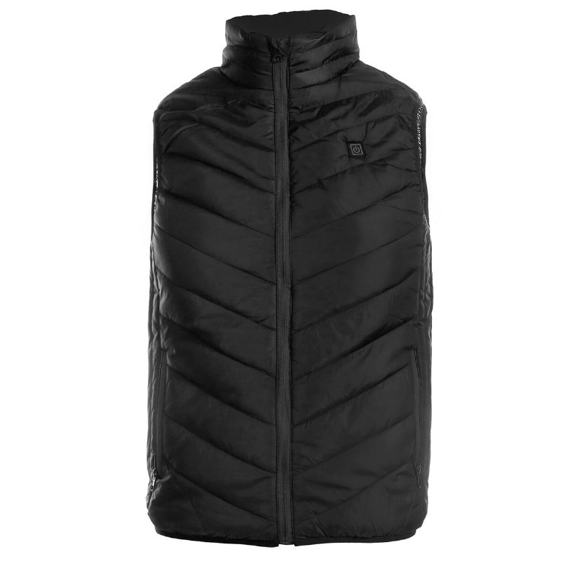 Unisex Elektrická Vesta Vyhrievaná Bunda Usb Winter Body Warmer Vetruodolné Gilet Coats