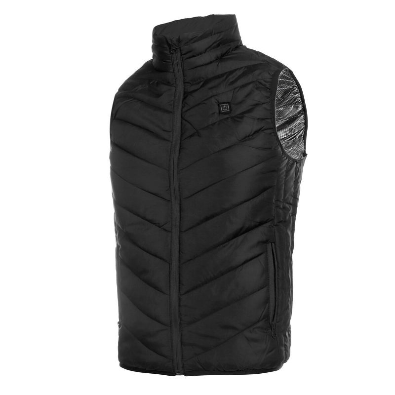 Unisex Elektrická Vesta Vyhrievaná Bunda Usb Winter Body Warmer Vetruodolné Gilet Coats