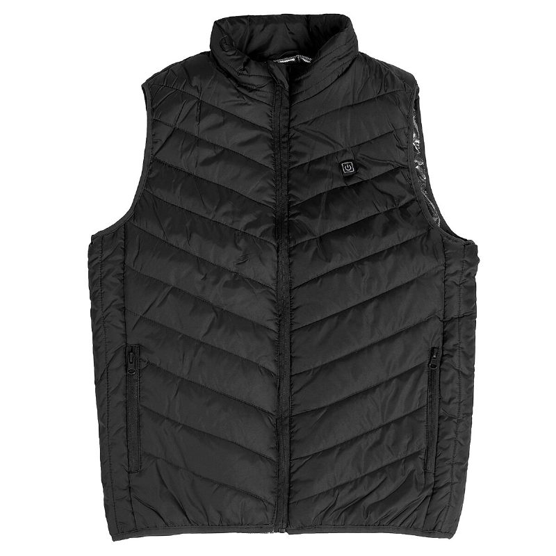 Unisex Elektrická Vesta Vyhrievaná Bunda Usb Winter Body Warmer Vetruodolné Gilet Coats