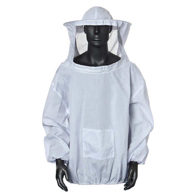 Včelársky Oblek Bunda Závoj A Včelí Klobúk Dres Smock Equip