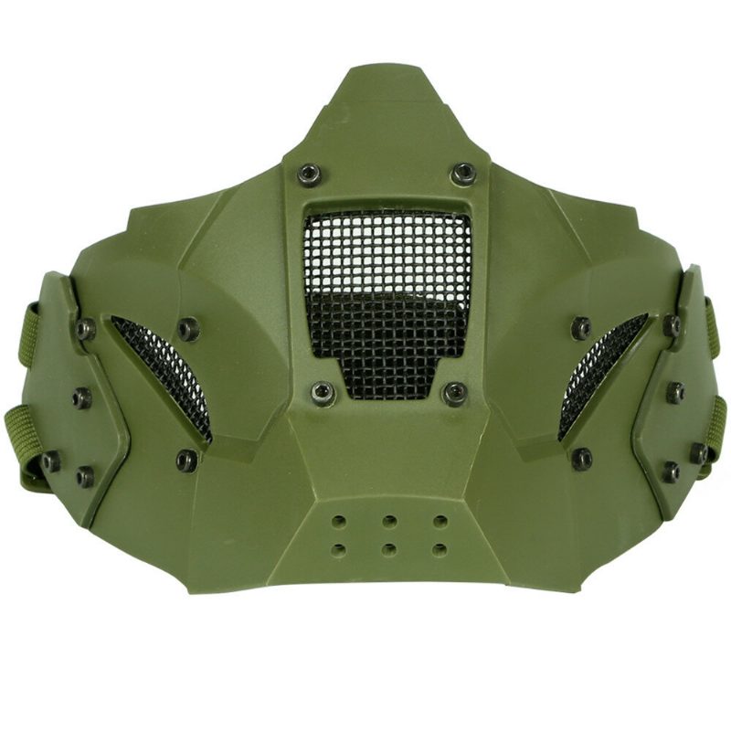 Wosport Ma-95 Modul Anti-shock Taktická Polomaska Vhodná Pre Jazdu Na Helme Af