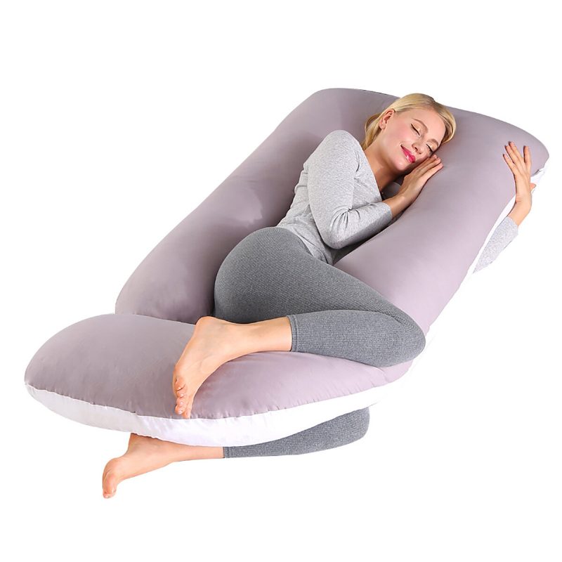 70 X 180 cm Vankúš Mom Belly Contoured Body J Shape Extra Comfort