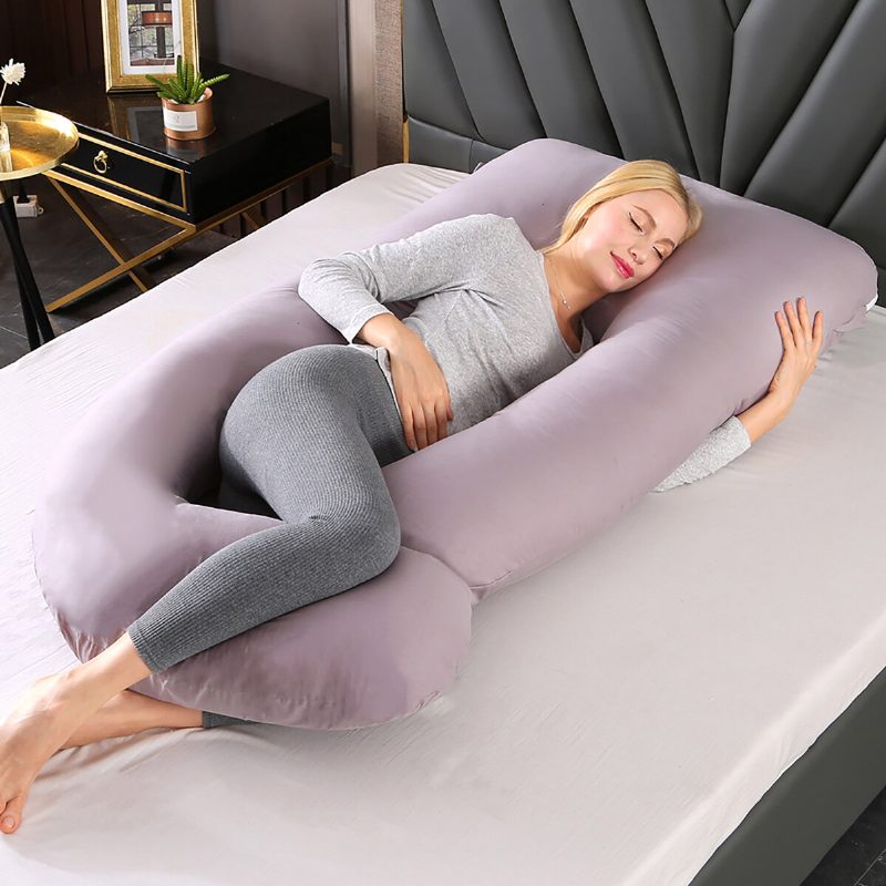 70 X 180 cm Vankúš Mom Belly Contoured Body J Shape Extra Comfort