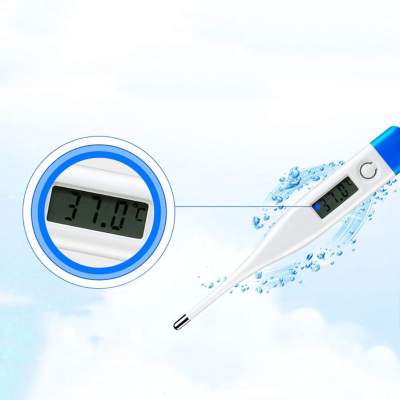 Digitálny Ústny Lcd Teplomer °c / °f Dospelí Deti Prístroj Na Meranie Telesnej Teploty Displej Na