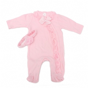 Ručne Robené 22'' Ružové Oblečenie Pre Bábiky Reborn Newborn Baby Overborn Dievčenská Čelenka