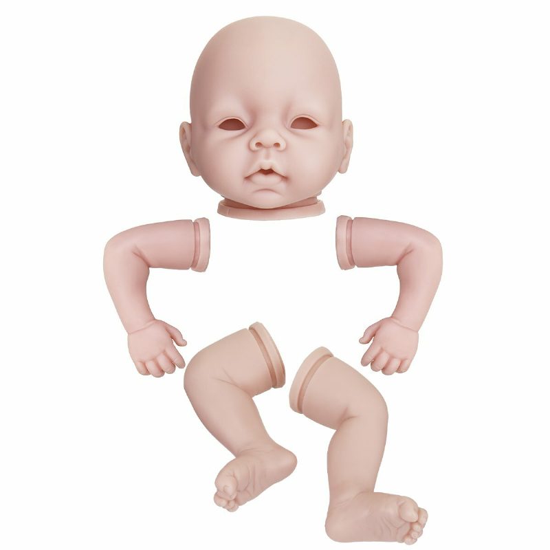 Silikónový Vinyl Diy Reborn Baby Doll Doplnky Živé Darčeky Pre Batoľatá No Body