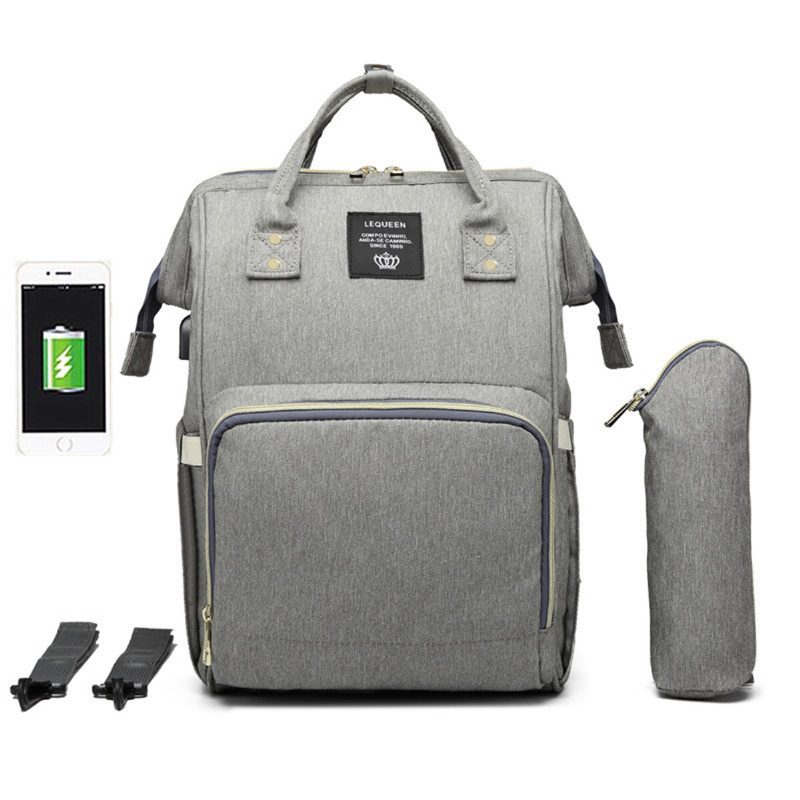 Vodotesné Tašky Na Detské Plienky Tote Mummy Travel Usb Port Backpack