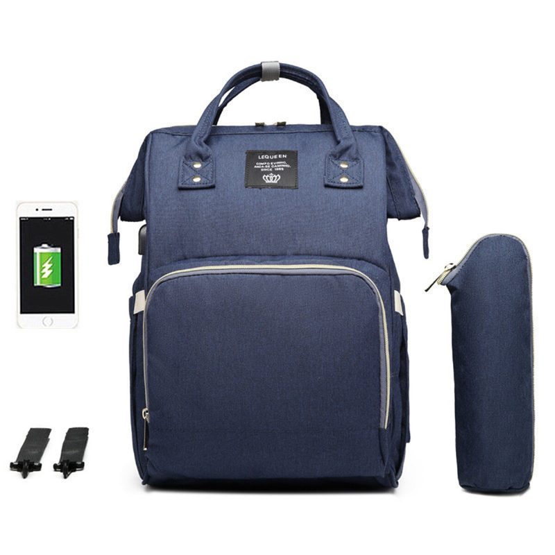 Vodotesné Tašky Na Detské Plienky Tote Mummy Travel Usb Port Backpack