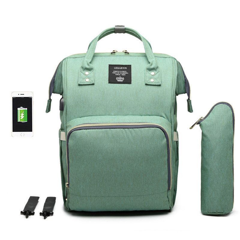 Vodotesné Tašky Na Detské Plienky Tote Mummy Travel Usb Port Backpack