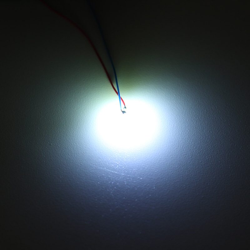 10ks 30cm 0805/1206/0603/0402 Predspájkované Micro Led Svetlo S Odporom Pre Model Pieskového Stola 12v