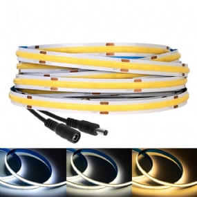 12v/24v Led Nočný Svetelný Pás 360/528 Led Flexibilný Fcob Cob Led Pás S Vysokou Hustotou S Meniteľnou Teplotou Farby Pre Kuchyňu V Spálni