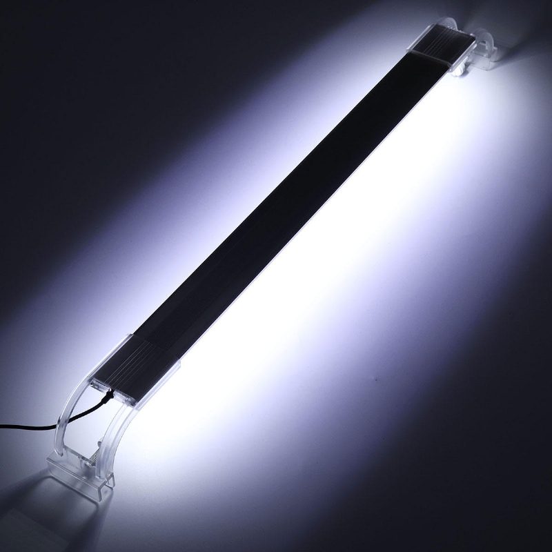 13/30/40/50 cm Led Lampa Do Akvária Energeticky Úsporný Spínač Modrého A Bieleho Svetla