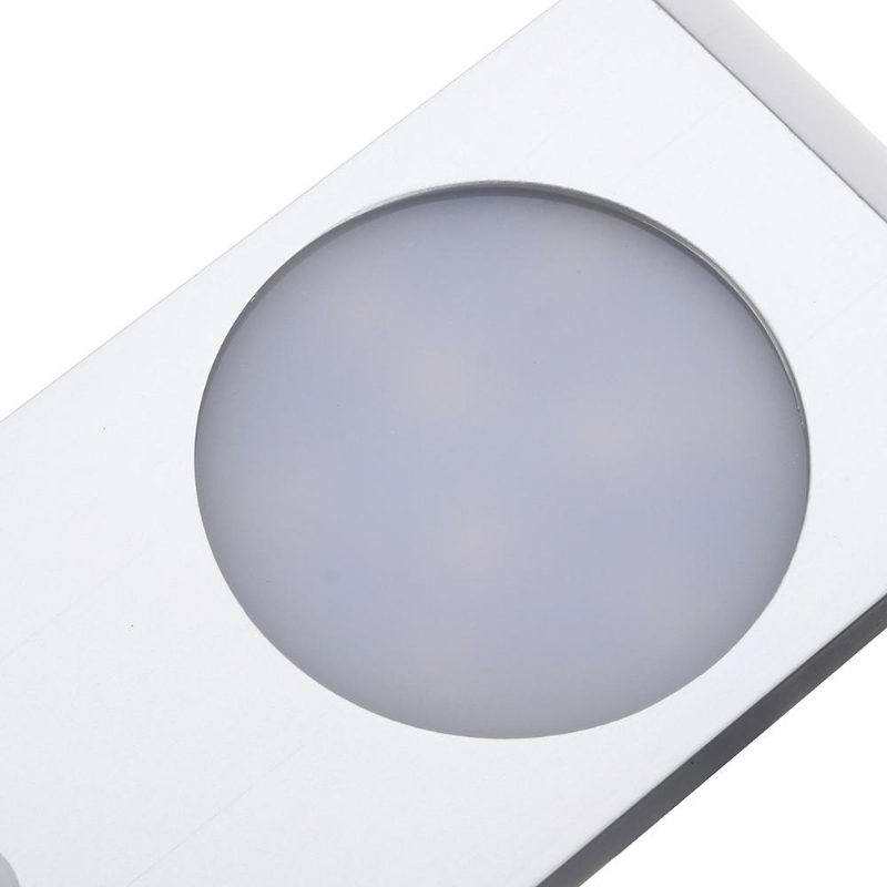 1.8w 9 Led Ir Infračervený Pohybový Skriňový Svetelný Senzor Nočná Lampa Teplá Biela/biela Dc12v