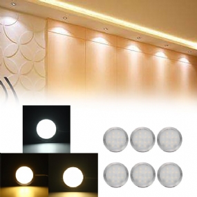 2.5 W 6-v-1 Led Pod Skriňovým Svetlom Stropným Panelom Nadol Tenká Kuchynská Skrinka Vstavaná Lampa Dc12v