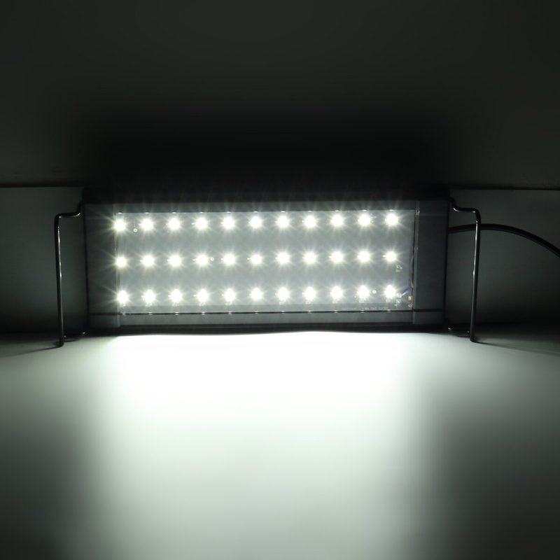 30/40/60/90 cm Led Svetlo Akváriových Akvárií Plynulé Stmievanie Smd2835 Lampa Na Vodnú Trávu Ac100-240v