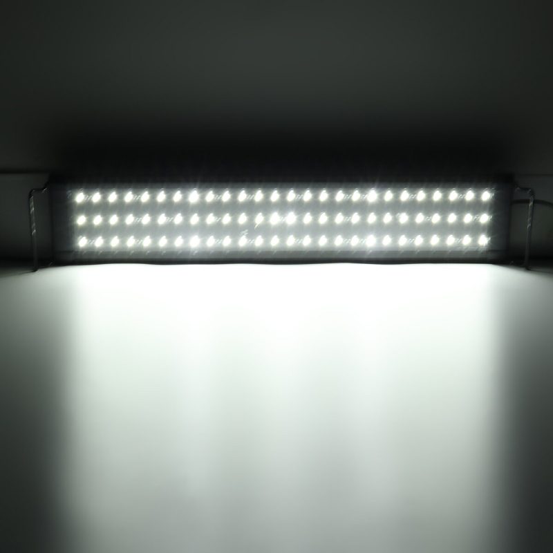 30/40/60/90 cm Led Svetlo Akváriových Akvárií Plynulé Stmievanie Smd2835 Lampa Na Vodnú Trávu Ac100-240v