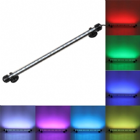 38 cm Bluetooth App Rgb Led Osvetlenie Akváriových Akvárií Ponorná Pásová Lampa