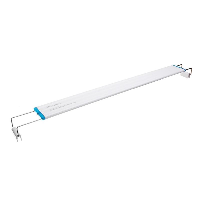 48.5 cm Hliníková Nastaviteľná Led Lampa Do Akvária Do Modrá + Biela Ac220v